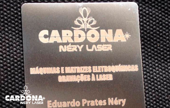 Gravação a Laser cardona néry